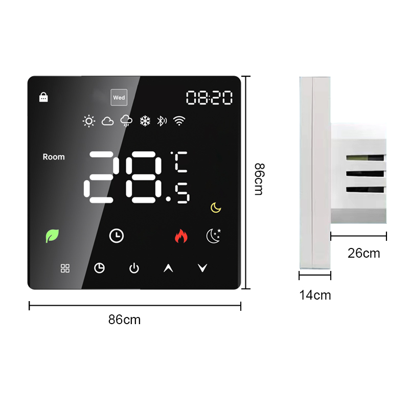 Model k6 dokunmatik wifi termostatı