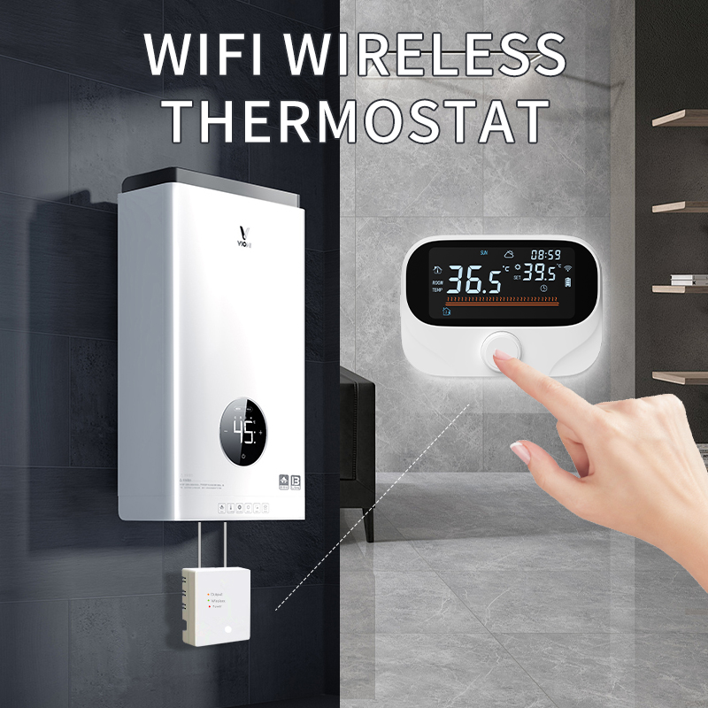 Tuya WiFi Akıllı Termostat, °C/°F Seçilebilir Ekranlı