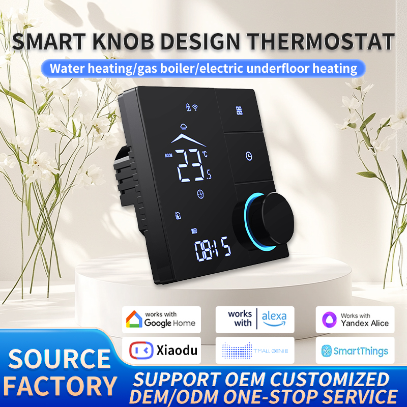 Sdm9 led düğme kumandalı termostat