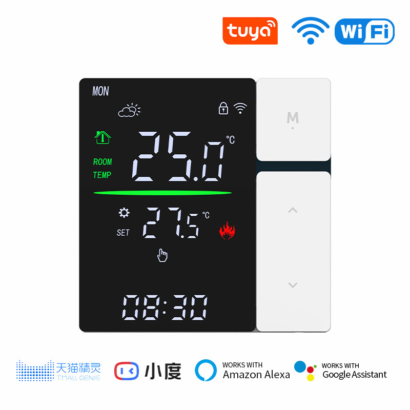 Sdm5 led düğme termostatı