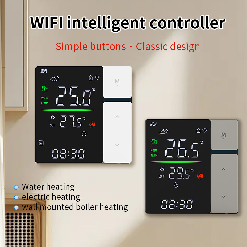Sdm5 led düğme termostatı