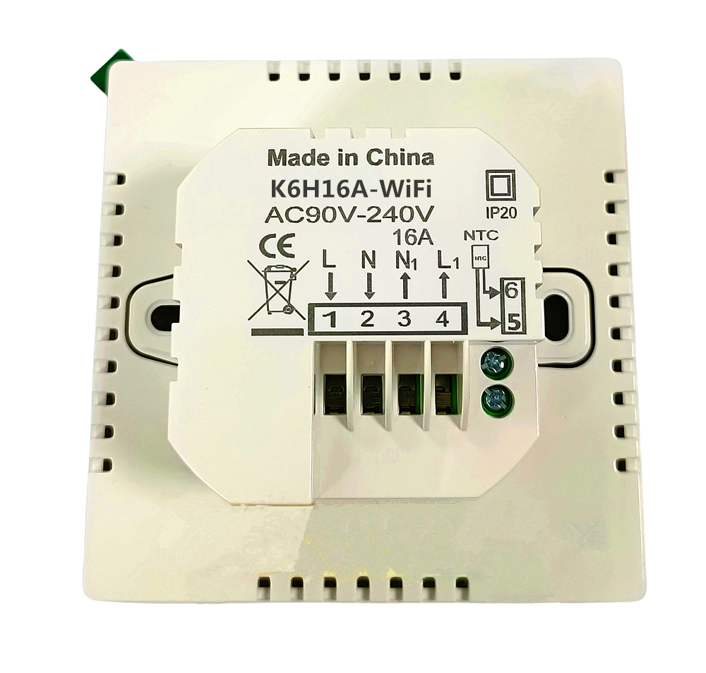 Model k6 dokunmatik wifi termostatı