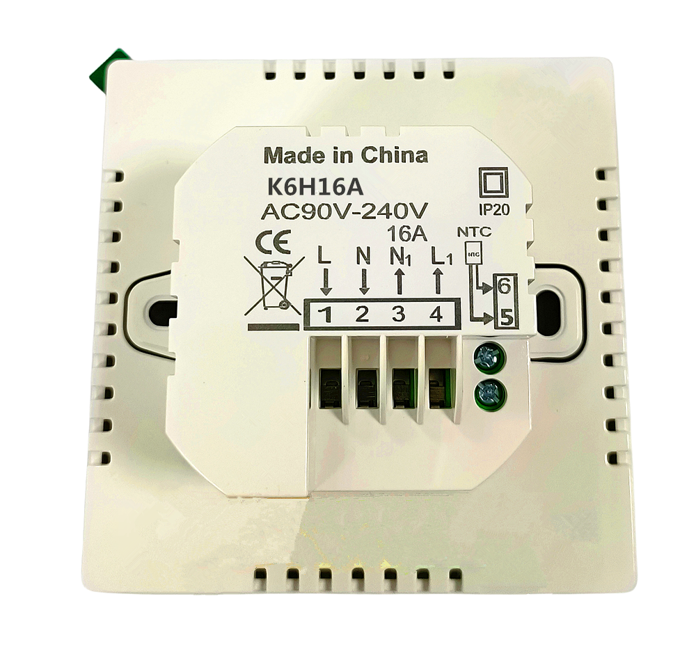 Model k6 dokunmatik wifi termostatı